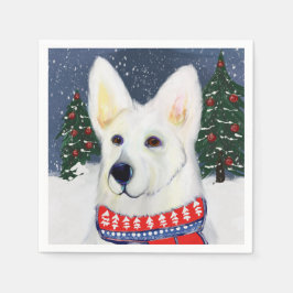 Schäferhund Pappersservett