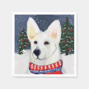 Schäferhund Pappersservett