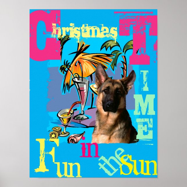 Schäferhund  poster (Framsidan)