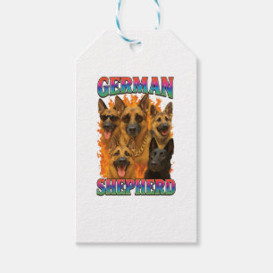 Schäferhund Presentetikett