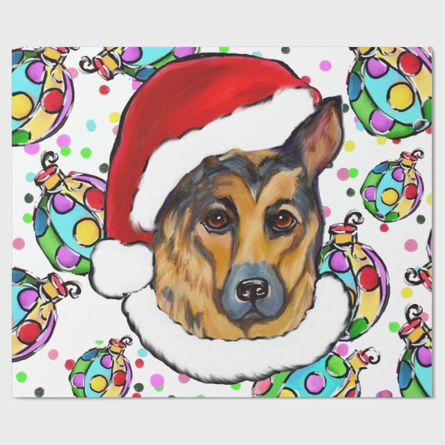 SCHÄFERHUND PRESENTPAPPER (Platt)