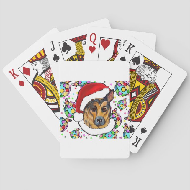 SCHÄFERHUND SPEL KORT (Baksidan)