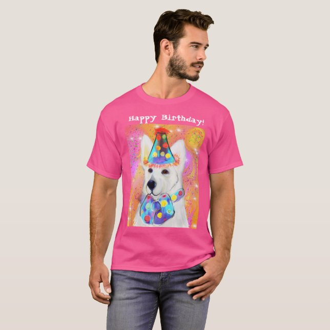 Schäferhund    t shirt (Hel framsida)