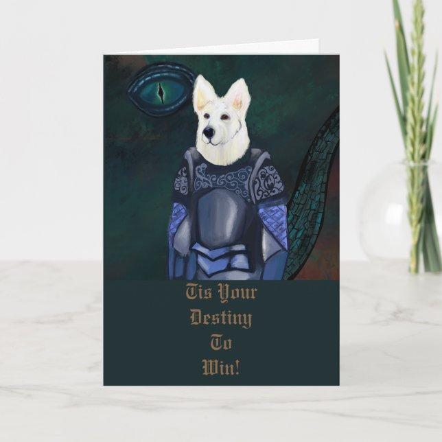 Schäferhund     tack kort (Framsida)