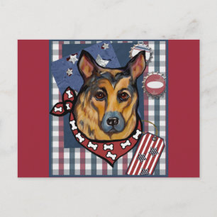 SCHÄFERHUND VYKORT