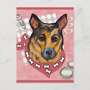 SCHÄFERHUND VYKORT