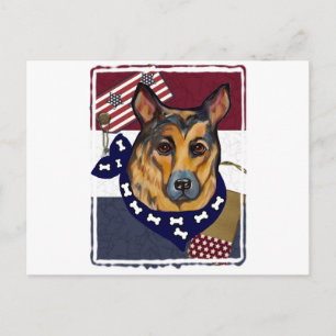SCHÄFERHUND VYKORT