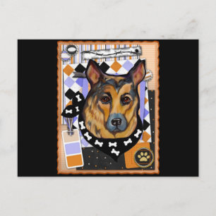 SCHÄFERHUND VYKORT