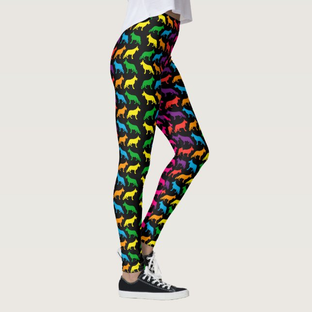 Schäferhundar Leggings (Höger)