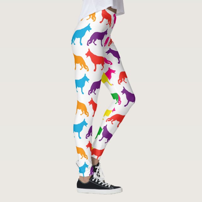 Schäferhundar Leggings (Höger)