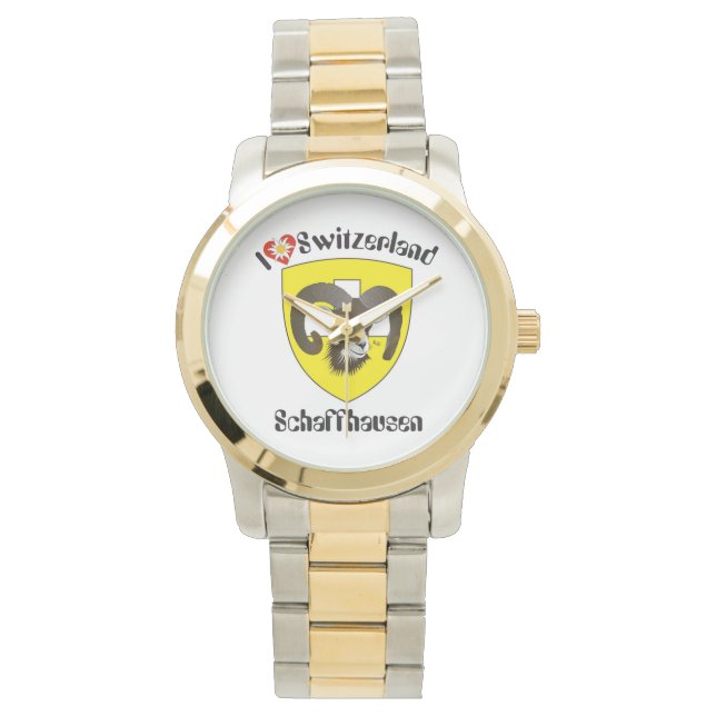 Schaffhausen Schweiz Armbandsur (Framsida)