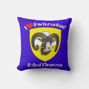 Schaffhausen Schweiz Kissen Kudde