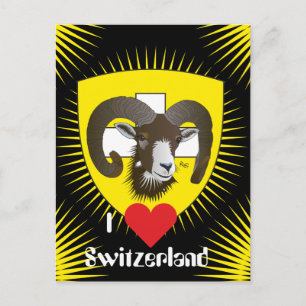 Schaffhausen Schweiz Postkarte Vykort