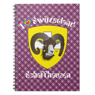 Schaffhausen - Schweiz - Suisse - Notizhefte Anteckningsbok