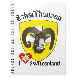 Schaffhausen - Schweiz - Suisse - Notizhefte Anteckningsbok