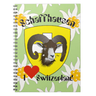 Schaffhausen - Schweiz - Suisse - Notizhefte Anteckningsbok