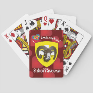 Schaffhausen - Schweiz - Suisse - Spielkarten Casinokort