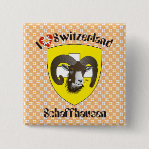 Schaffhausen - Schweiz - Suisse - Svizzera Buttons Knapp
