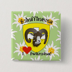 Schaffhausen - Schweiz - Suisse - Svizzera Buttons Knapp