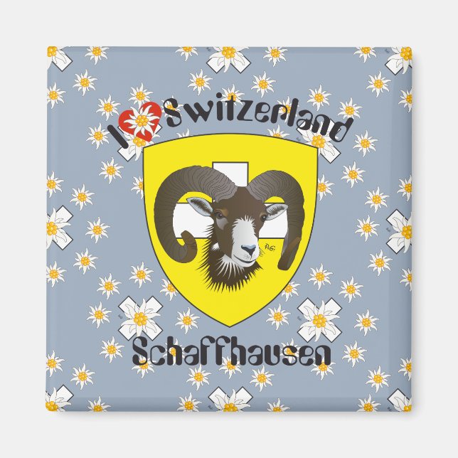 Schaffhausen - Schweiz - Suisse - Svizzera Magnet (Framsidan)