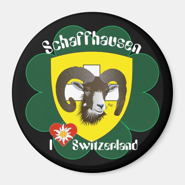 Schaffhausen - Schweiz - Suisse - Svizzera Magnet (Framsidan)