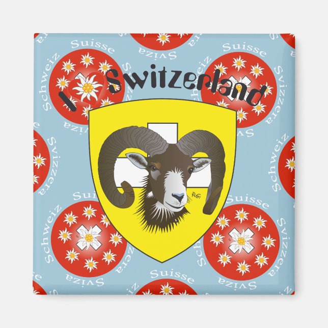 Schaffhausen - Schweiz - Suisse - Svizzera Magnet (Framsidan)