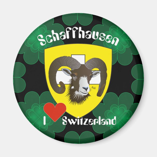 Schaffhausen - Schweiz - Suisse - Svizzera Magnet (Framsidan)