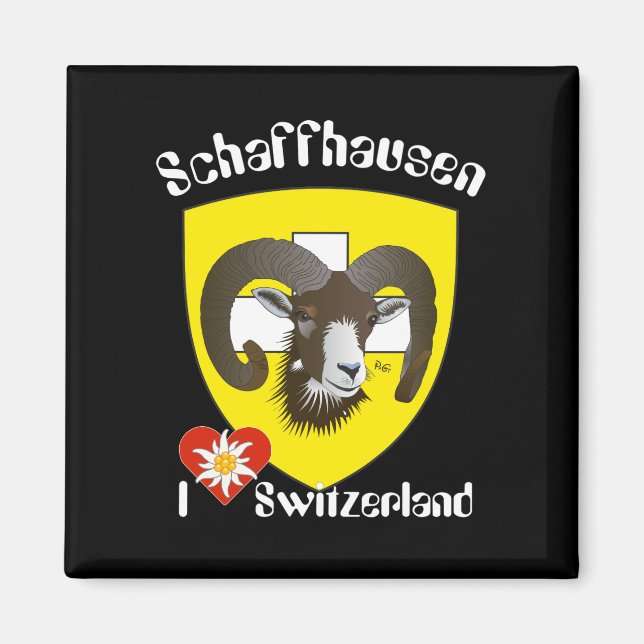 Schaffhausen - Schweiz - Suisse - Svizzera Magnet (Framsidan)
