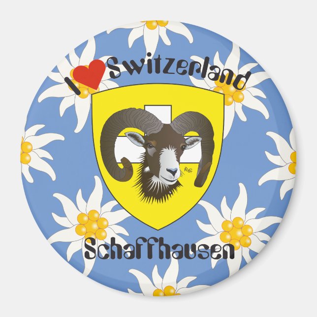 Schaffhausen - Schweiz - Suisse - Svizzera Magnet (Framsidan)