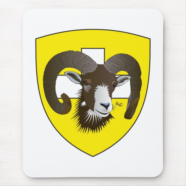 Schaffhausen Schweiz Suisse Svizzera Mousepad Musmatta (Framsidan)