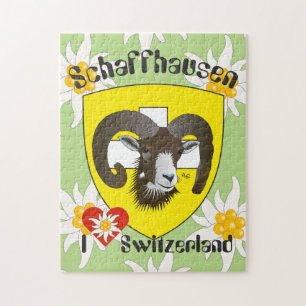 Schaffhausen Schweiz Suisse Svizzera Puzzles Pussel
