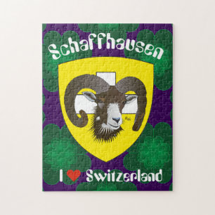 Schaffhausen Schweiz Suisse Svizzera Puzzles Pussel