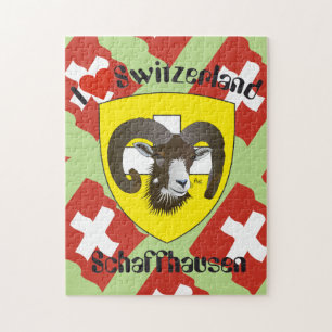 Schaffhausen Schweiz Suisse Svizzera Puzzles Pussel
