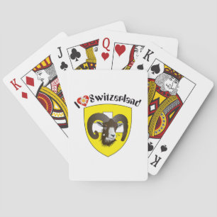 Schaffhausen Schweiz Suisse Svizzera Spielkarten Casinokort