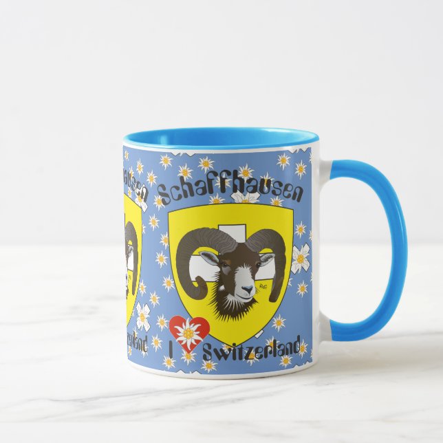 Schaffhausen - Schweiz - Suisse - Svizzera Tasse Mugg (Höger)