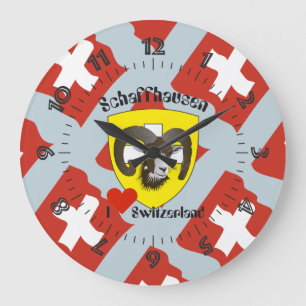 Schaffhausen - Schweiz - Suisse - Svizzera Uhr Stor Klocka