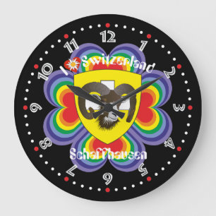 Schaffhausen - Schweiz - Suisse - Svizzera Uhr Stor Klocka