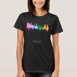 Schaffhausen Skyline Skyscrapers T Shirt