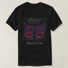 Schaltplan "Schlachtplan" Elektronik PCB Platine T Shirt