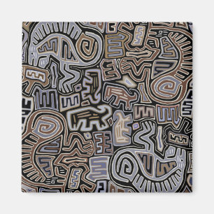 Schaman Peyote Orm Ritual Andar Magnet
