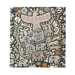 Schaman Peyote-ritual Anteckningsblock
