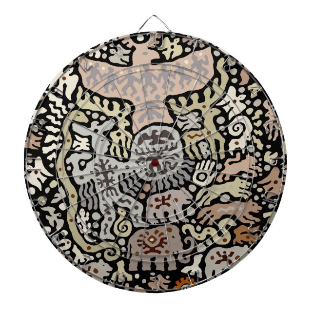 Schaman Peyote-ritual Darttavla (Framsidan)