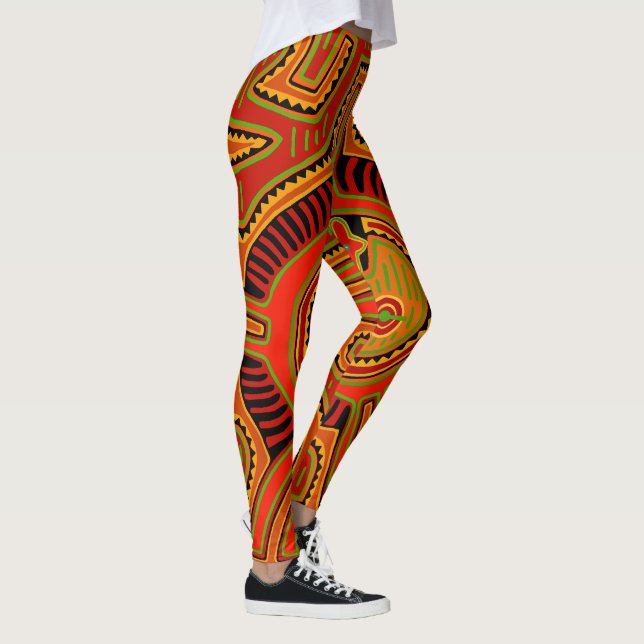 Schaman Peyote Vision Leggings (Höger)