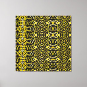 Schaman Tribal Sköld Canvastryck