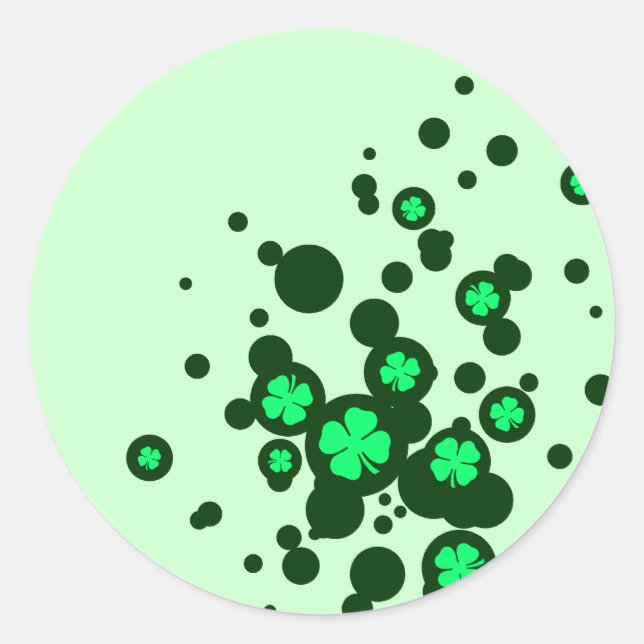 schampbubblor runt klistermärke (Framsida)