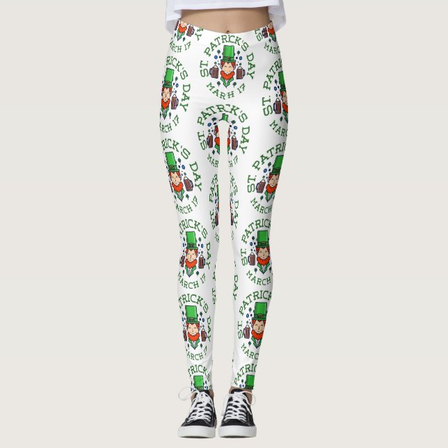 schampleprechaun leggings (Framsida)