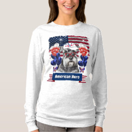 Schanuzer American Hero Långärmad T-Shirt