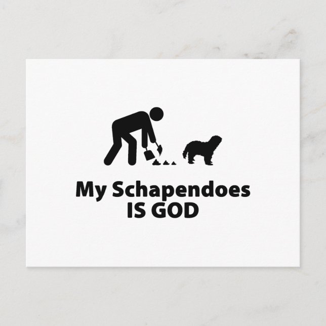 Schapendos Vykort (Framsida)