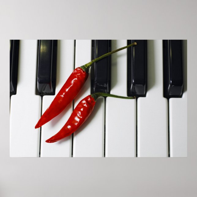 Scharfe Musik Poster (Framsidan)