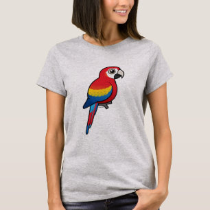 Scharlakansröd Macaw T-shirt
